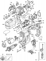 DeWalt DW004K Rotary Hammer TYPE 2 Spare Parts